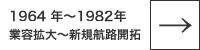 1964年〜1982年　業容拡大〜新規航路開拓